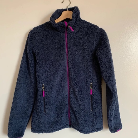 BLUE MEC YOUTH SHERPA JACKET - Picture 1 of 2